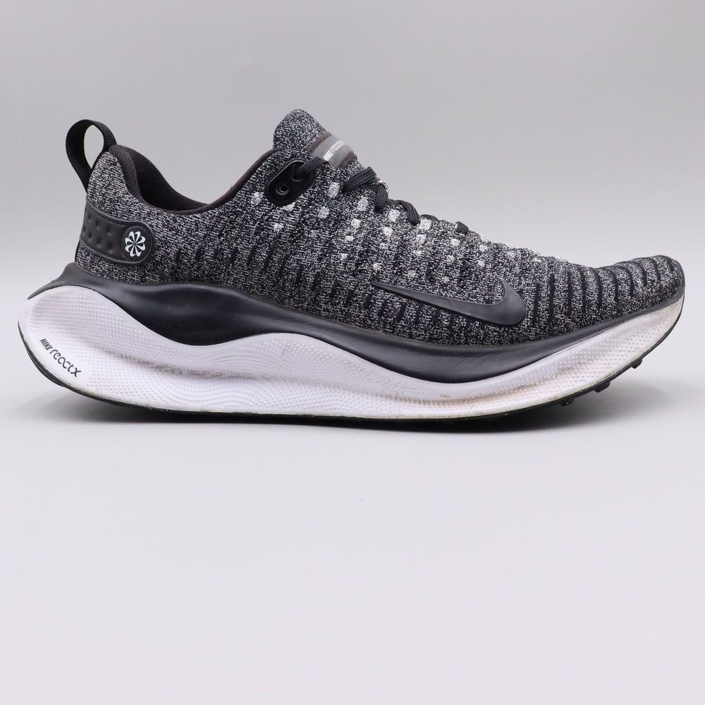 Nike ReactX Infinity Run 4 Mens Size 10 US Running Shoes Black Gray DR2665-003